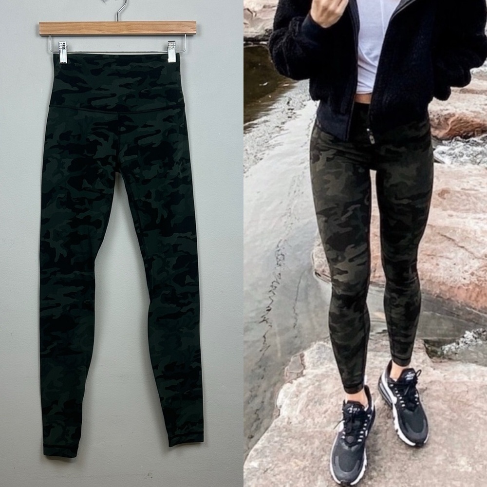 Lululemon Lululemon Align Pant *Full Length 28"
Incognito Camo Multi Gator Green